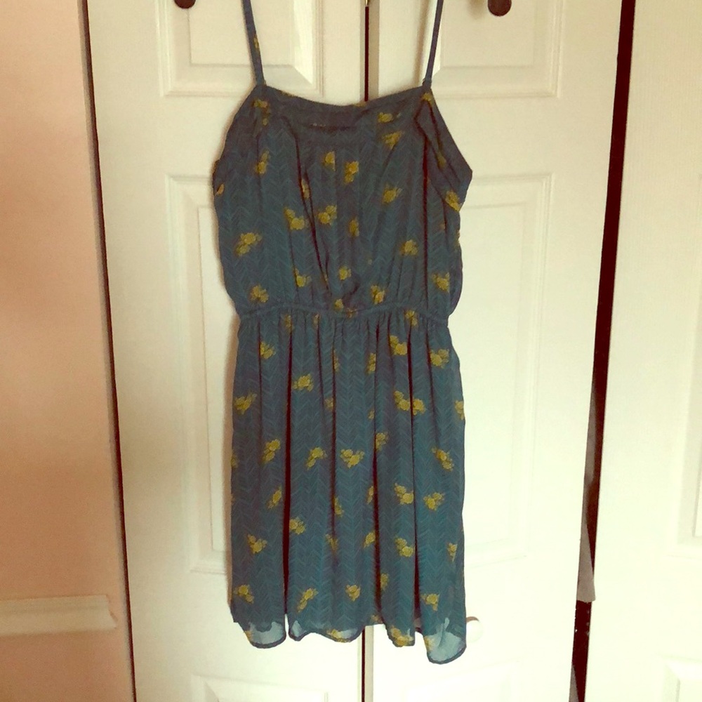 Spring floral dress